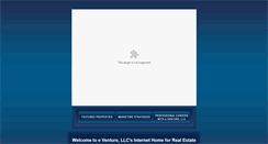 Desktop Screenshot of eventurehome.com